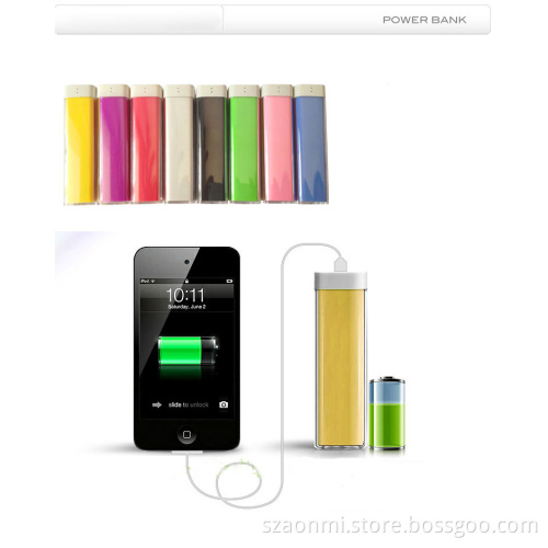 1800mAh Colour Mini Mobile Phone Power Bank (AMI-51)
